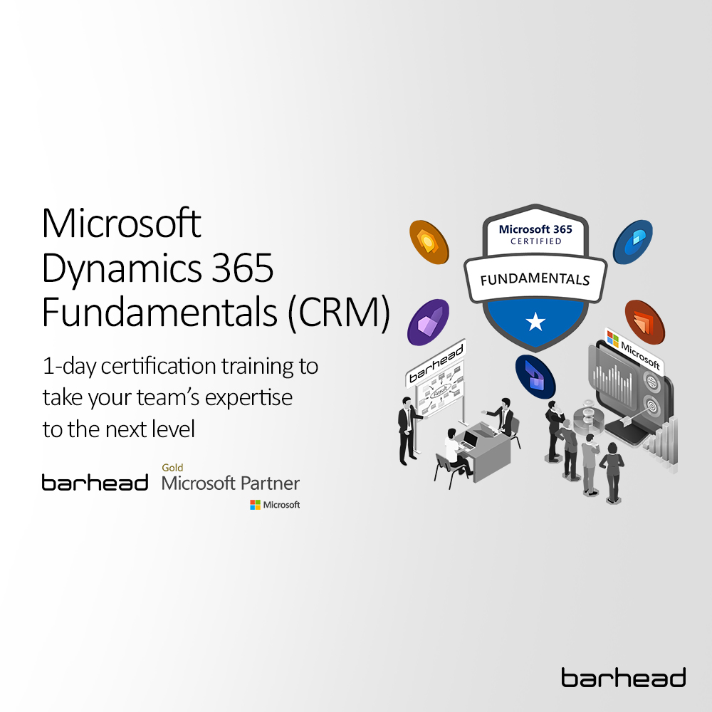 MB 910 Microsoft Dynamics 365 Fundamentals CRM Barhead Solutions