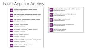 Power Apps Admin Connectors