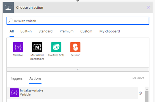 Initialise String Variable