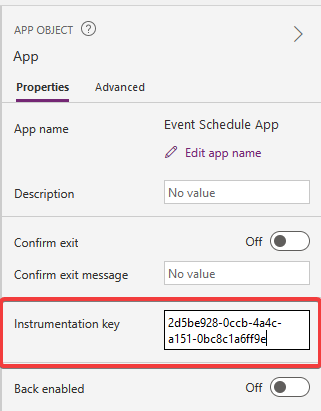 Microsoft Power Platform telemetry application insights