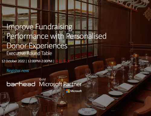 Improve Fundraising Performance with Personalised Donor Experiences | 12 October 2022 