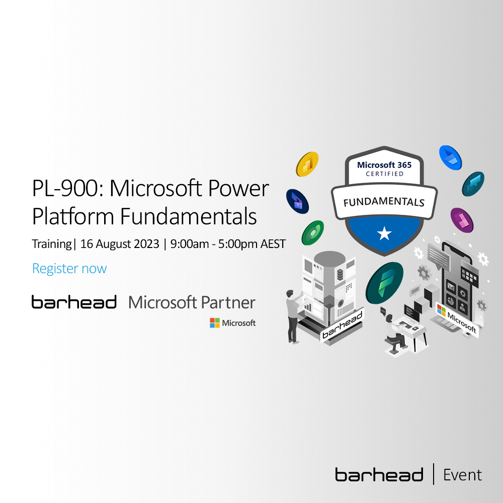 Microsoft Power Platform Fundamentals (PL900) Training Barhead Solutions