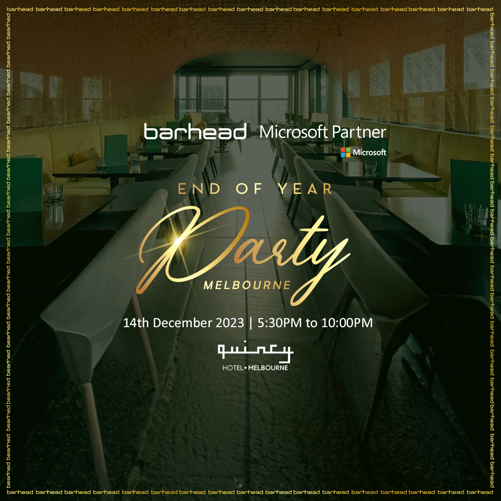 Barhead End of Year Party – Melbourne | 14 December 2023