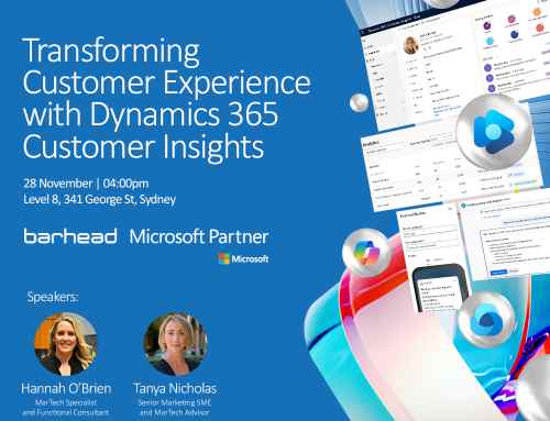 Transforming Customer Experience with Dynamics 365 Customer Insights | 28 November 2024